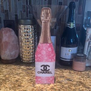 CC Pink Decorative Art Bottle